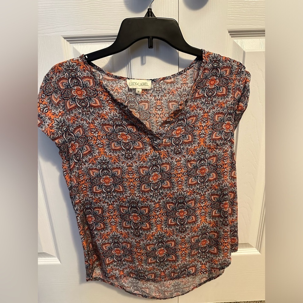 Patterned Blouse Size S